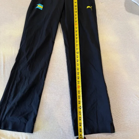 Y2K Black Puma‎ Track Pants (Medium) - Picture 8 of 11